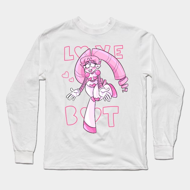 Love-Bot Long Sleeve T-Shirt by cherryfull